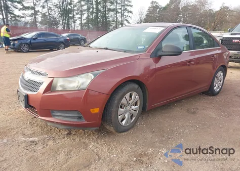 2012 Chevrolet Cruze Ls из США, поврежденный, VIN 1G1PC5SH2C7306479